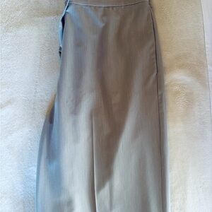 Eloquii High Waisted Wide Leg Trouser Pants Dove Gray Sz 20 (XXL, 2X)